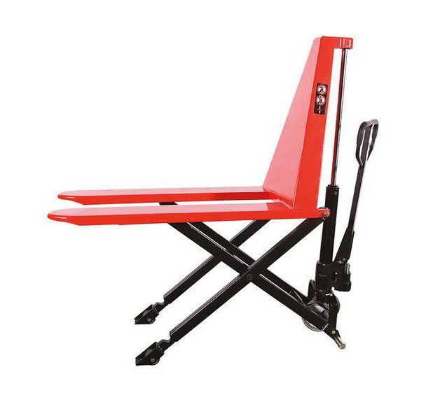 Transpalette manuel haute levée 1000 kg Stockman