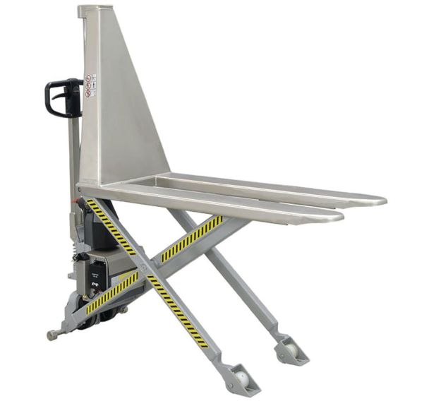 Transpalette manuel haute levée inox HHL100I - Capacité 1000 kg