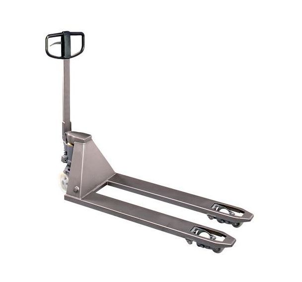 Transpalette manuel inox - Fourche longueur 1150 mm - Force 2000 kg