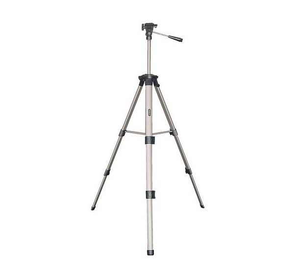 Trépied aluminium à colonne alu - Filetage 5/8 et 1/4 '' Ht maxi 119 cm