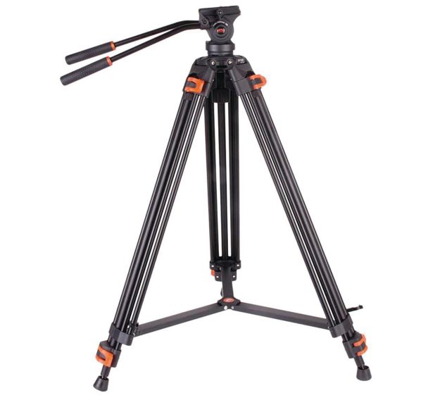 Trépied vidéo DF16L avec tête vidéo Q5 - Coman