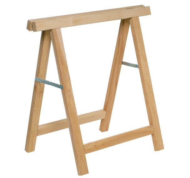 Tréteau en bois - Pliant 52 x 34 mm