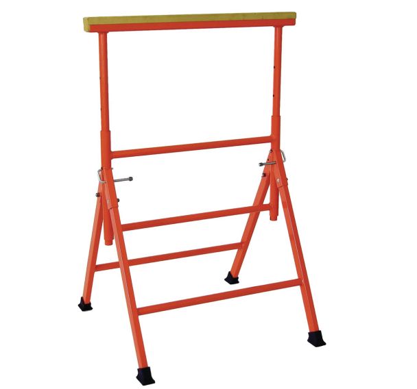 Tréteau professionnel réglable, poutre bois - Mondelin