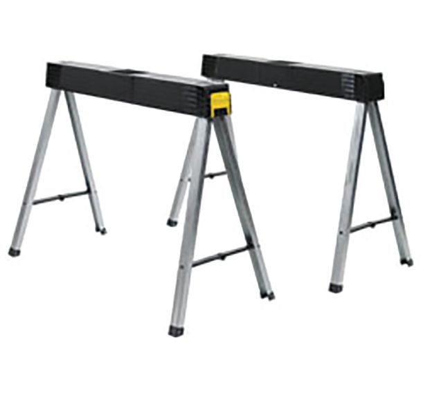 Tréteaux pliable clipsables entre eux lot de 2 pièces 350 kg/paire