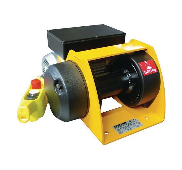 Treuil de levage et de halage Motorbox Basse tension - Capacité 150kg à 500 kg