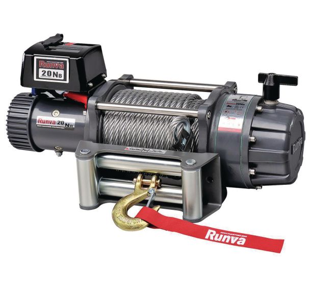 Treuil électrique de véhicules de secours - Force 9072 kg - Huchez