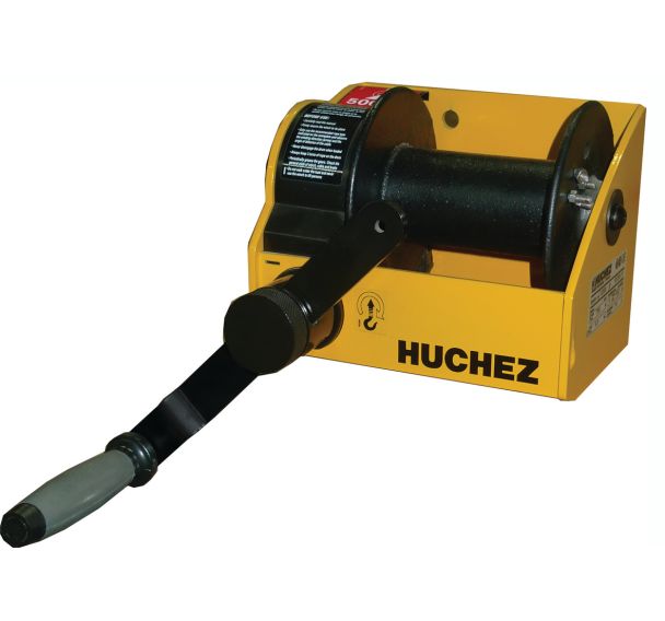 Treuil manuel d'applique à vis sans fin - Force 250 à 3500 kg