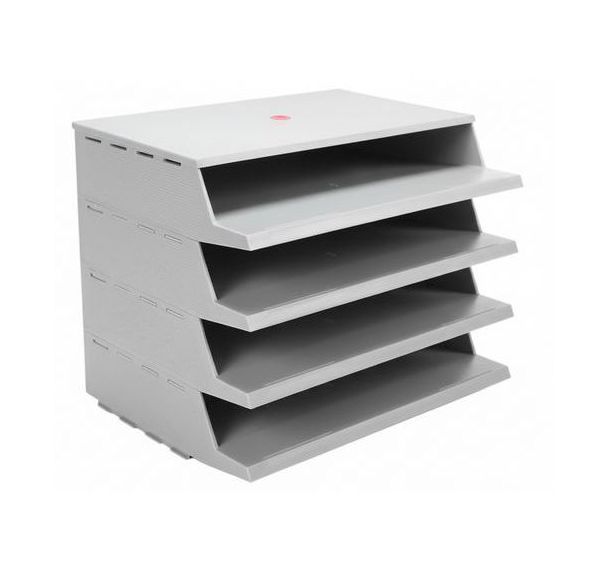 Trieur à l'italienne Panorama L:35 cmxH:5.2 cm-Gris-