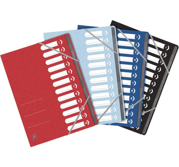 Trieur agrafé topfile+ A4 -  Oxford