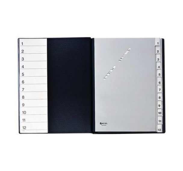 Trieur avec 12 compartiments, format A4