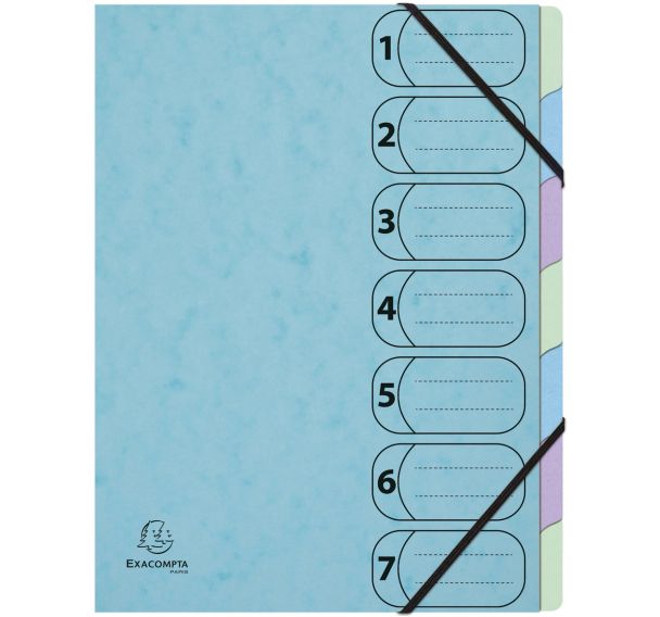 Trieur harmonika à 7 compatriments