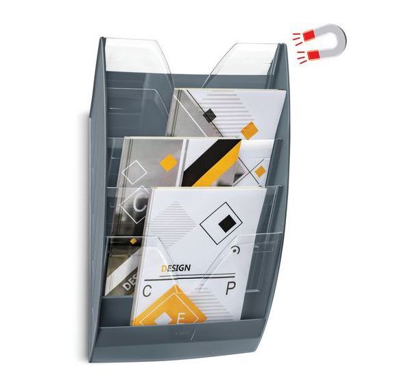 Trieur mural 154 magnétique gris - CEP