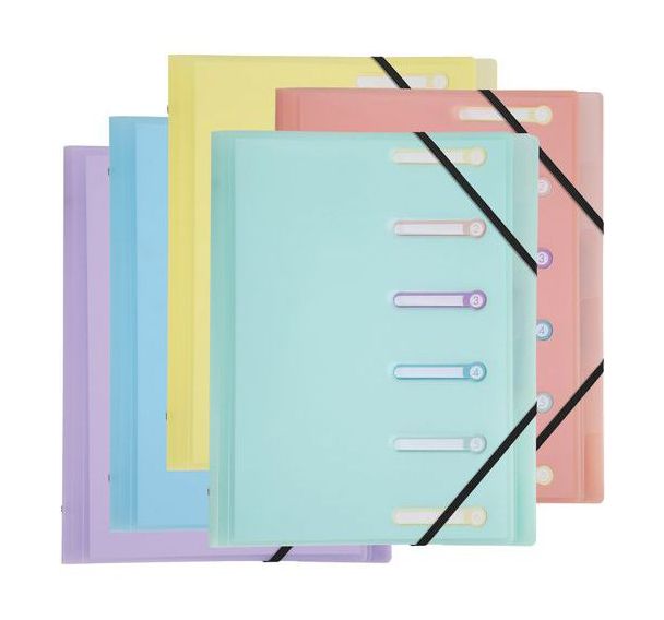 Trieur polypropylène avec 6 compartiments