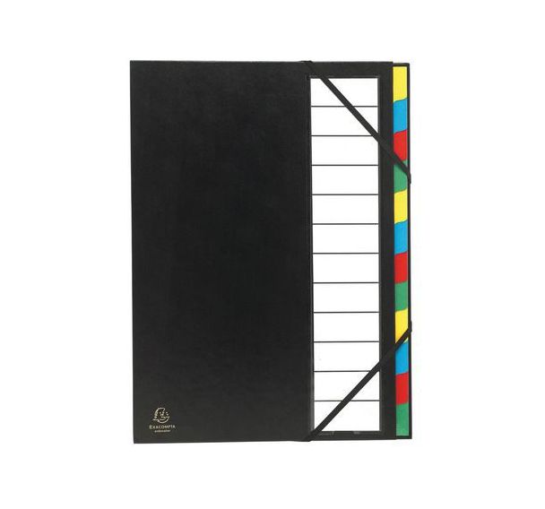 Trieur rigide ordonator dos extensible 12 compartiments