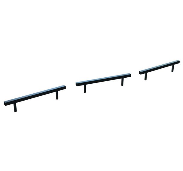 Triple poutre pour parcours de santé Freetness