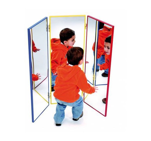 Triptyque miroir 35 x 100 cm