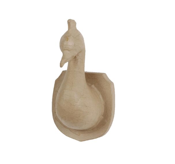 Trophée paon 26,5cm (Lot de 4)