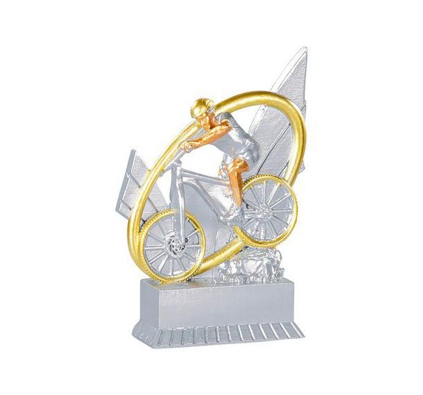Trophée résine VTT - 12cm