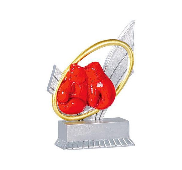 Trophée résine boxe - 12cm