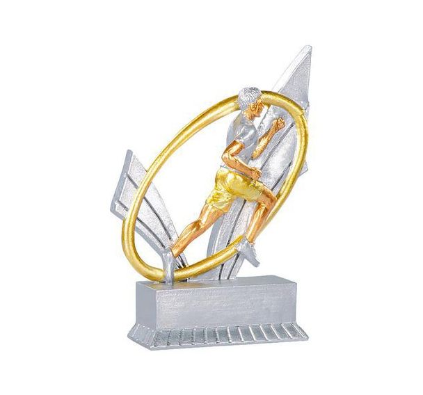 Trophée résine course à pied homme - 12cm