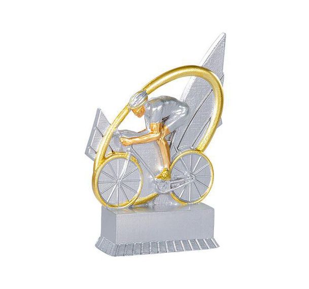 Trophée résine cyclisme - 12cm