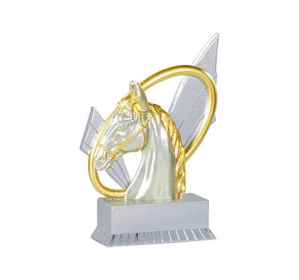 Trophée résine équitation - 12cm