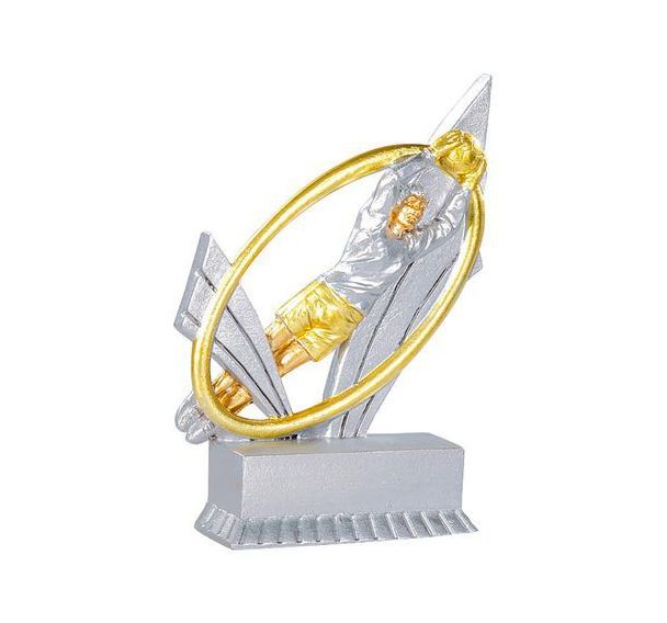 Trophée résine gardien football - 12cm