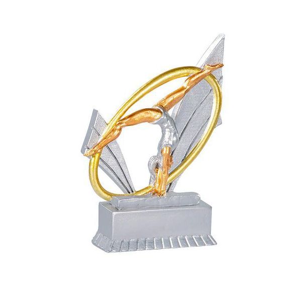 Trophée résine gymnastique - 12cm
