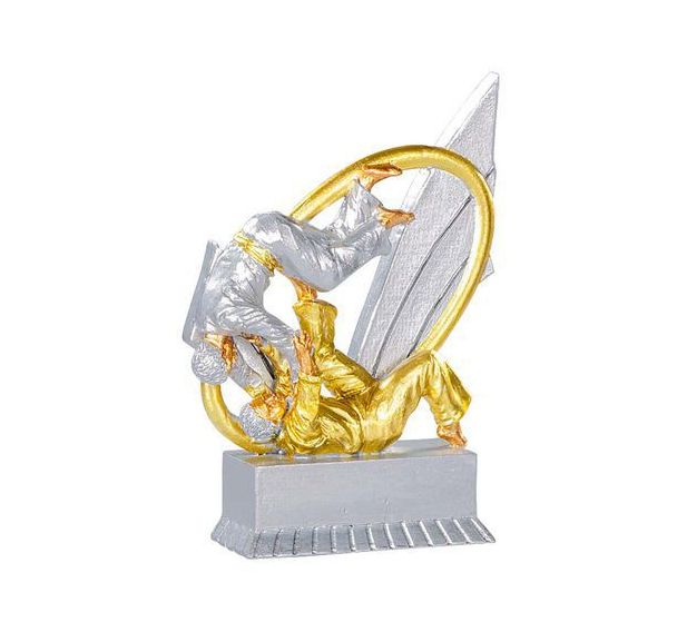 Trophée résine judo - 12cm