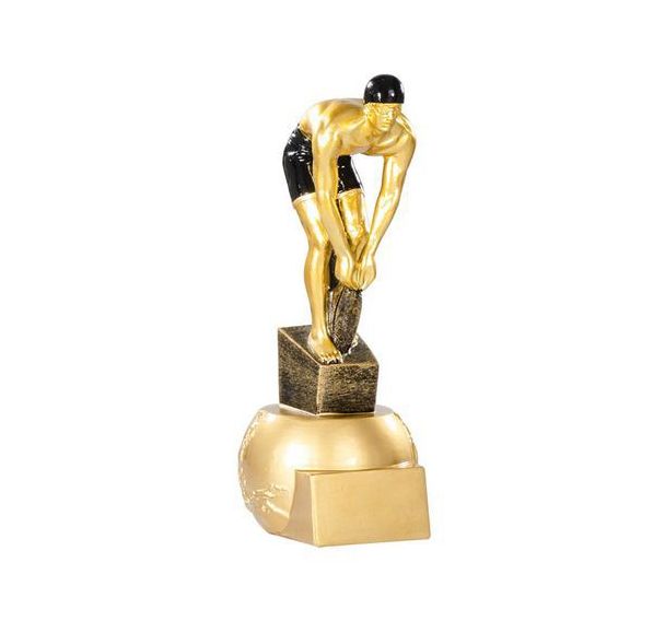 Trophée résine nageur - 20cm