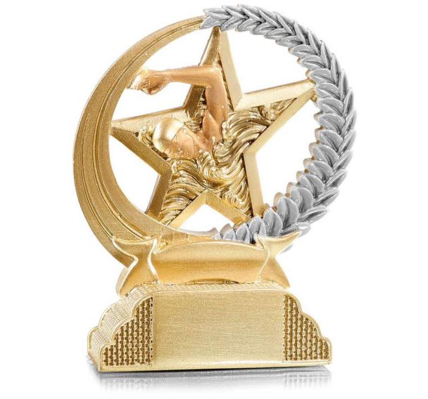 Trophée résine natation 14 cm