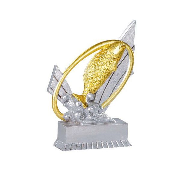 Trophée résine pêche - 12cm