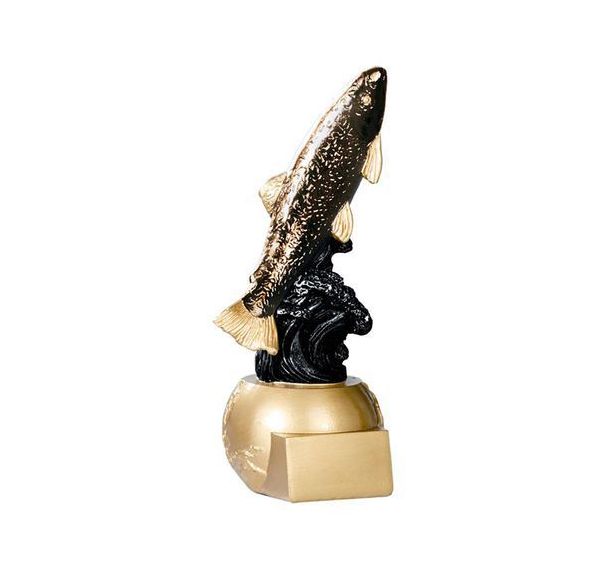 Trophée résine pêche - 20cm