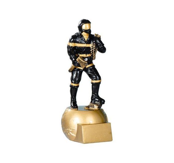 Trophée résine pompier - 20cm