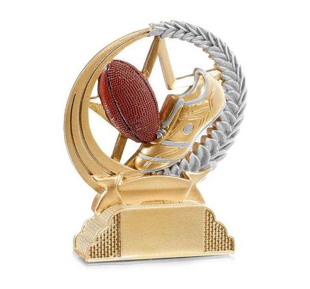 Trophée résine rugby 13 cm