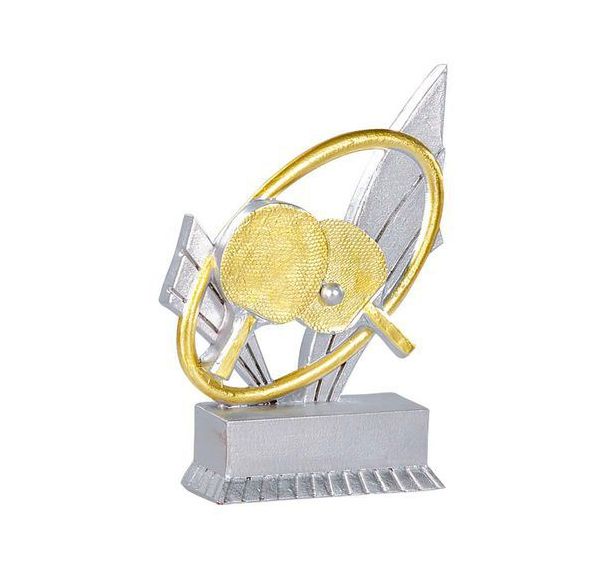 Trophée résine tennis de table - 12cm