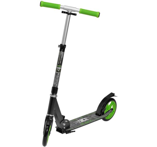 Trottinette alu roces 180mm noir-vert