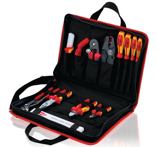 Trousse à outils Compacte pinces+tounevis électricien