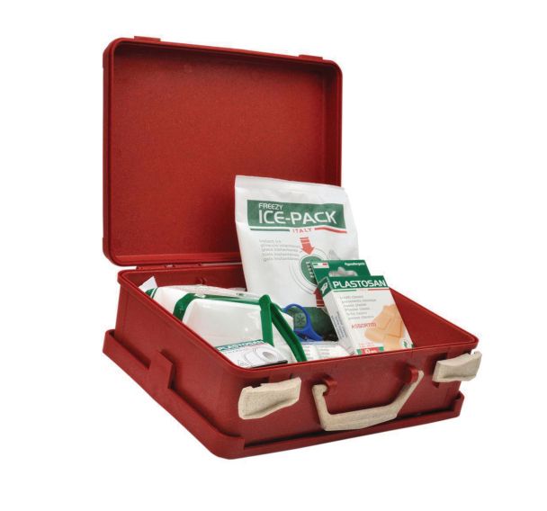 Trousse à pharmacie éco-responsable Futura Box Rouge