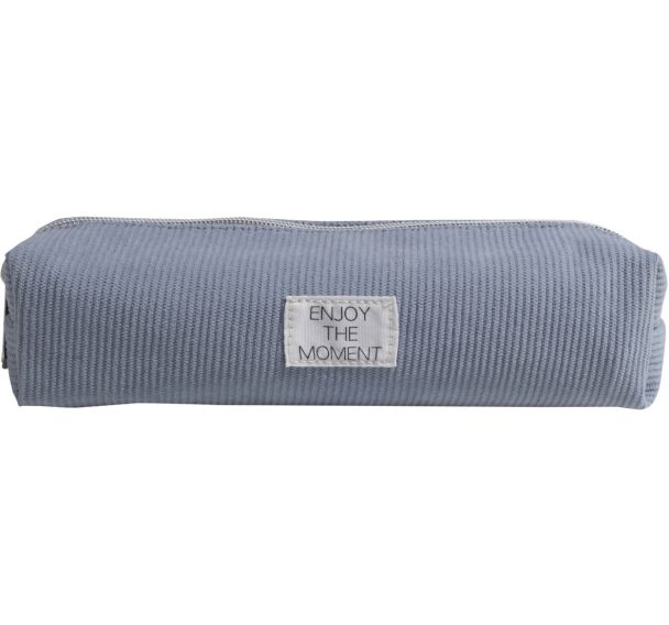 Trousse carrée assorti Velours - Lot de 6 - Exacompta