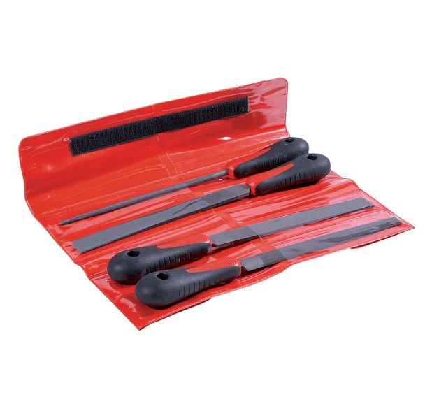 Trousse de 4 limes bimatière - Ref. : 935208201
