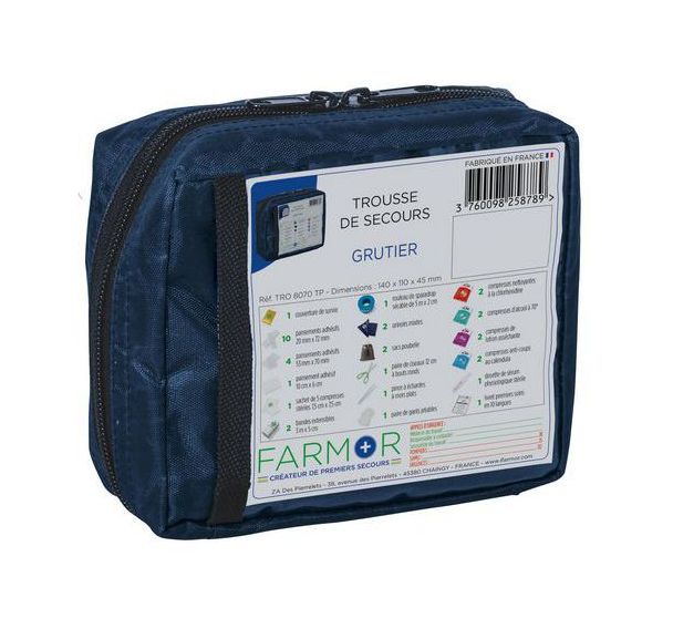 Trousse de secours - Grutier - Farmor