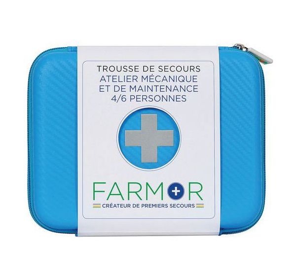 Trousse de secours Mécanique et Maintenance 4/6 pers.