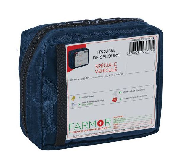 Trousse de secours Véhicule individuelle