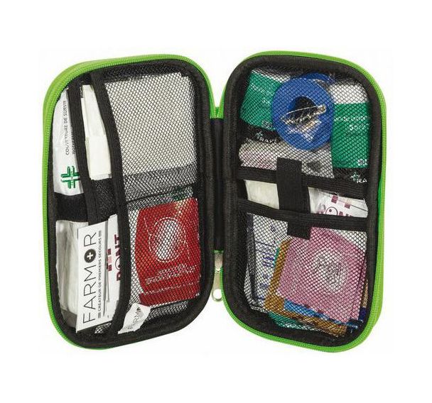 Trousse de secours imperméable spéciale école garnie