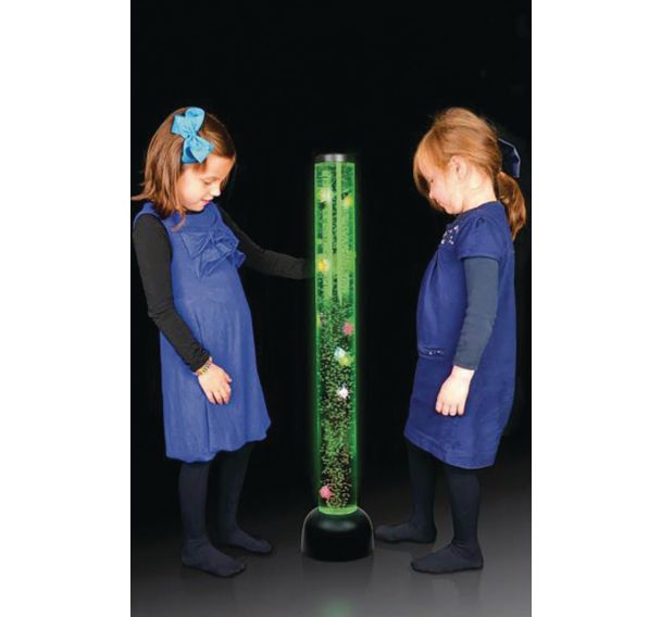 Tube à bulles lumineux