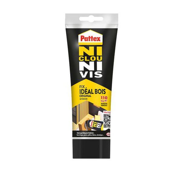 Tube de colle Ni clou Ni vis 260g - PATTEX