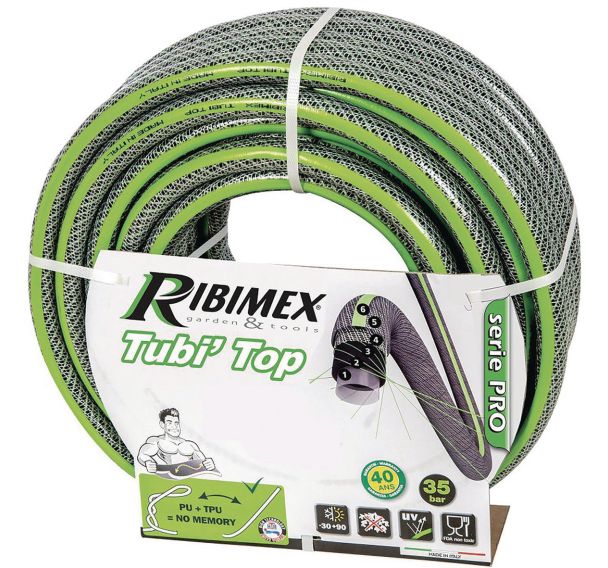 Tuyau d'arrosage tricoté Tubi'Top - 50 m - Ribimex