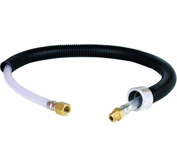 Tuyau réducteur de bruit pour perceuse