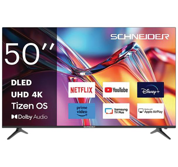 Tv Led 4K - 50A2T - Diagonale 127 cm - Schneider
